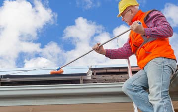 Cumbernauld Village soft wash roof cleaning
